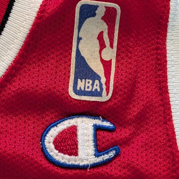 Vintage 91-92 Michael Jordan Chicago Bulls Champion Jersey Made in USA - Size M - Picture 3 of 4